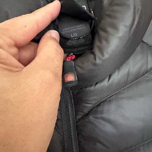 The North Face Gray Puffer Jacket - Picture 2 of 3